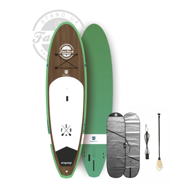 Fatstick Paddle Board Storage & Travel Backpack With Wheels - SUP & Surfboard Backpack - Water Resistant Canvas