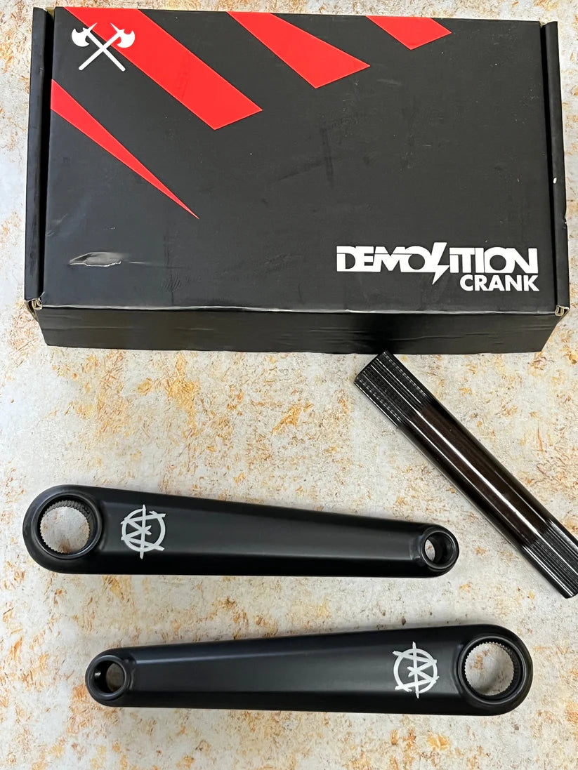DEMOLITION MARKIT BMX Crank 165mm 24mm Axle 48 spline – Guardhouse DEMOLITION MARKIT BMX Crank 165mm 24mm Axle 48 spline – Guardhouse
