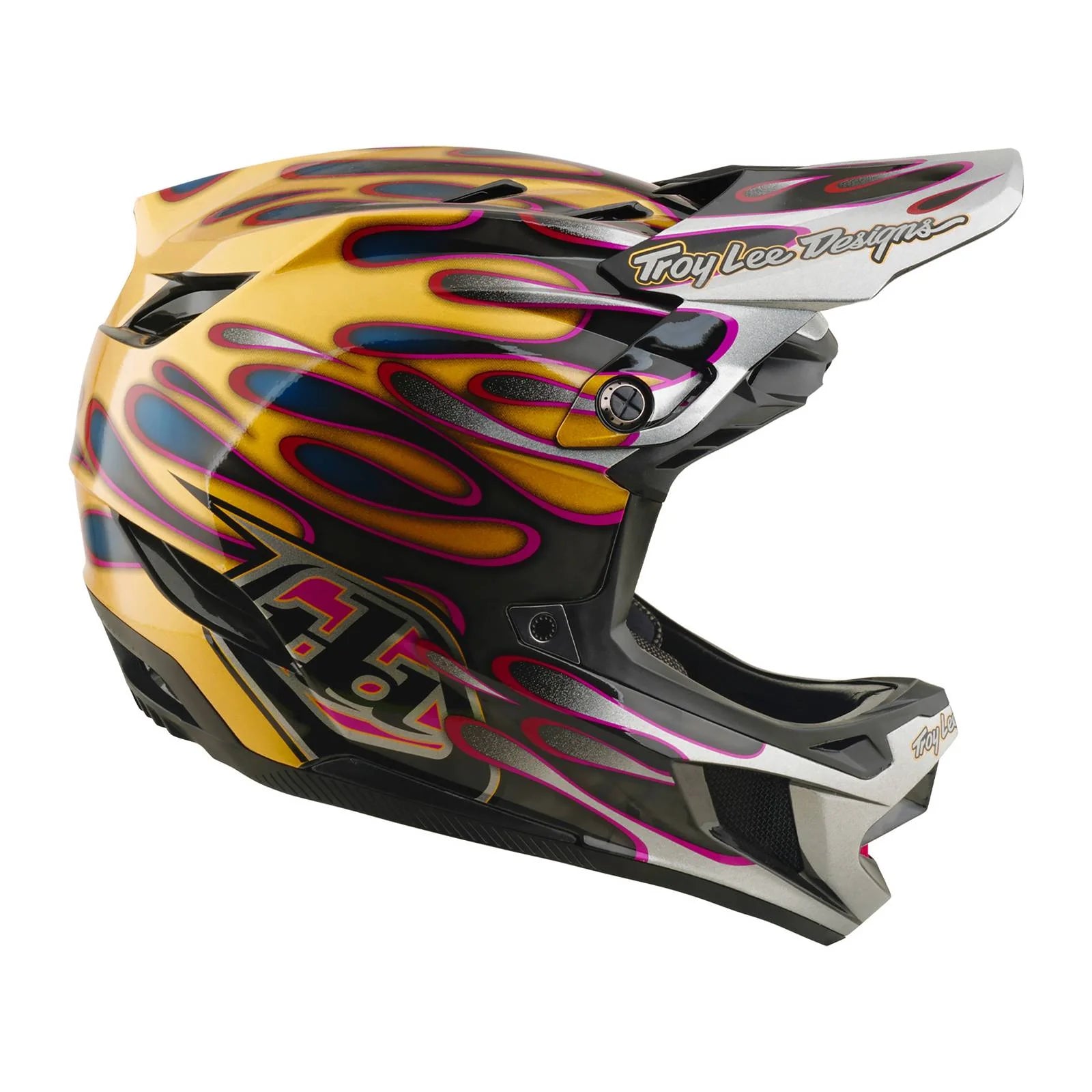 Troy Lee Designs D4 Carbon MIPS MTB Helmet | Full Face DH & BMX 